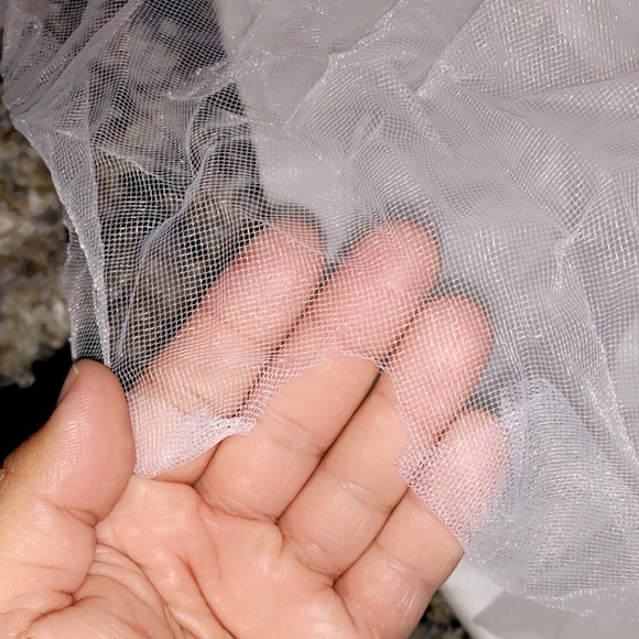 OLEG CASSINI Ivory CES409 Wedding Dress - Picture 10 of 15